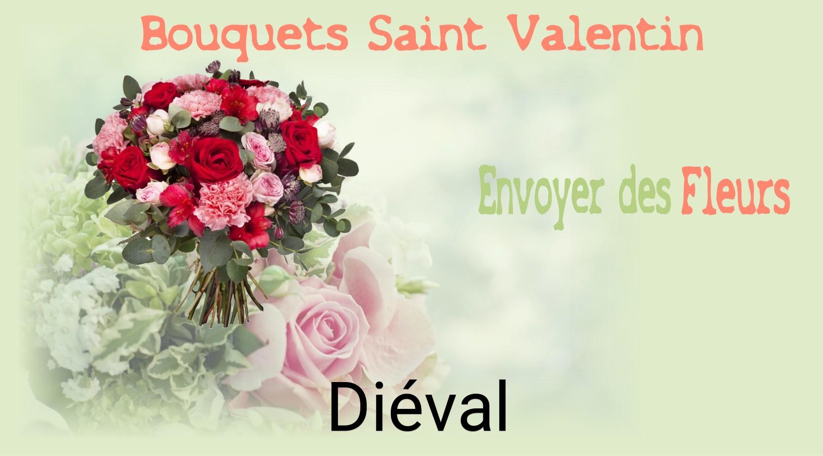 Roses de Saint-Valentin livrées à Diéval