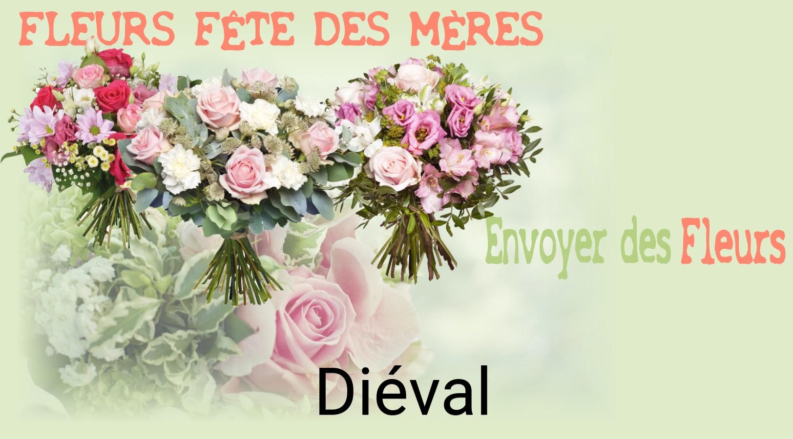 Bouquet de Fête des Mères livré à Diéval